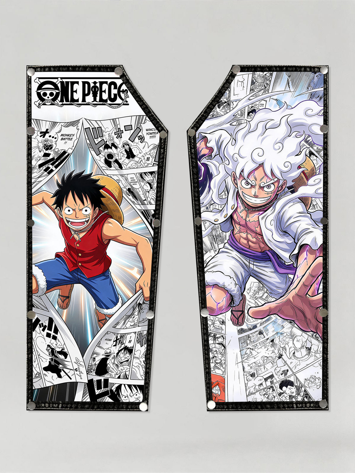 Straw hat & Gear 5 Luffy Snap-on Patches