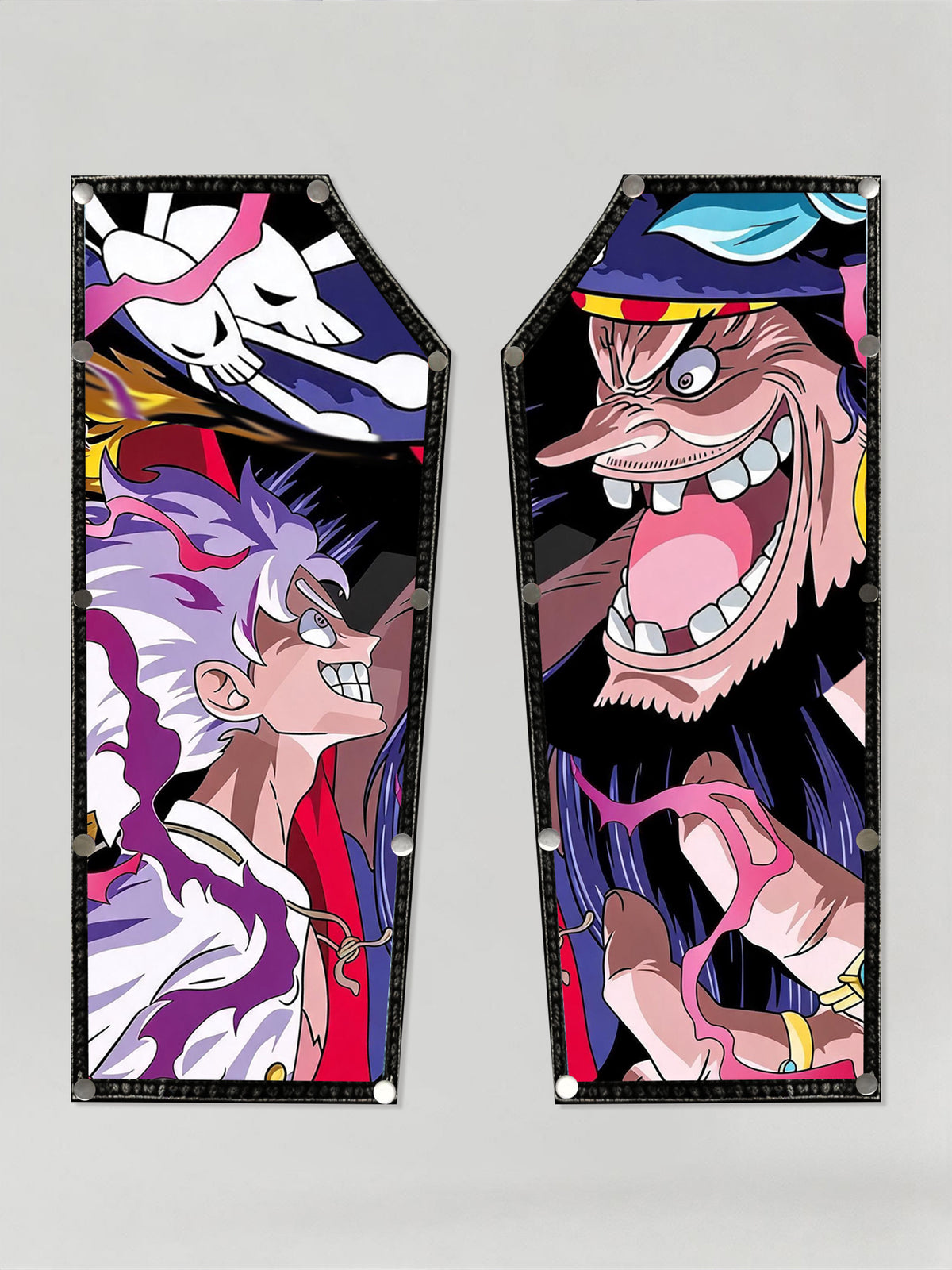 Gear 5 Nika Luffy vs Marshall D. Teach Patches