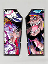 Gear 5 Nika Luffy vs Marshall D. Teach Patches