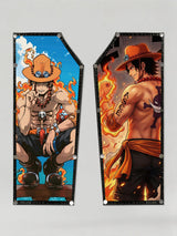 One Piece Portgas D. Ace snap-on Patches