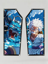 Gear 5 Luffy & Kaido Dragon snap-on Patches