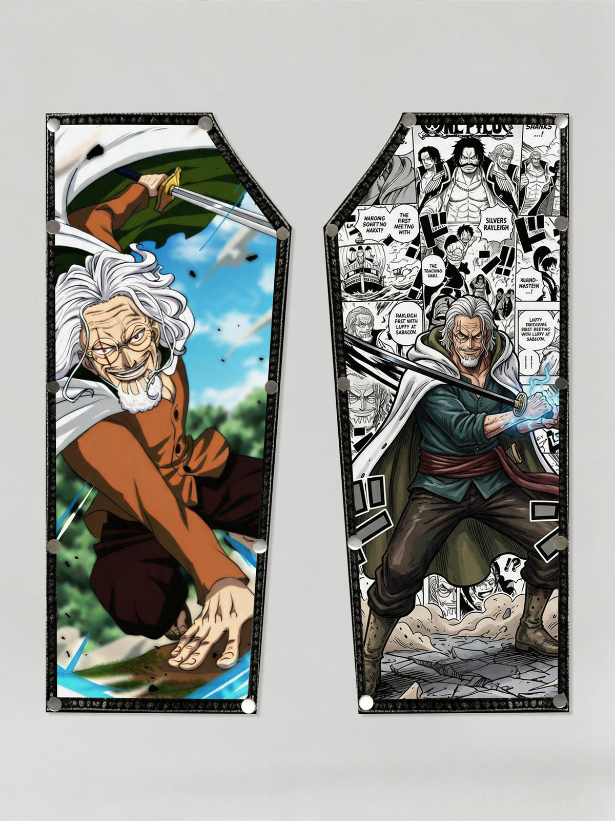 Silvers Rayleigh Anime snap-on Cotton Patches