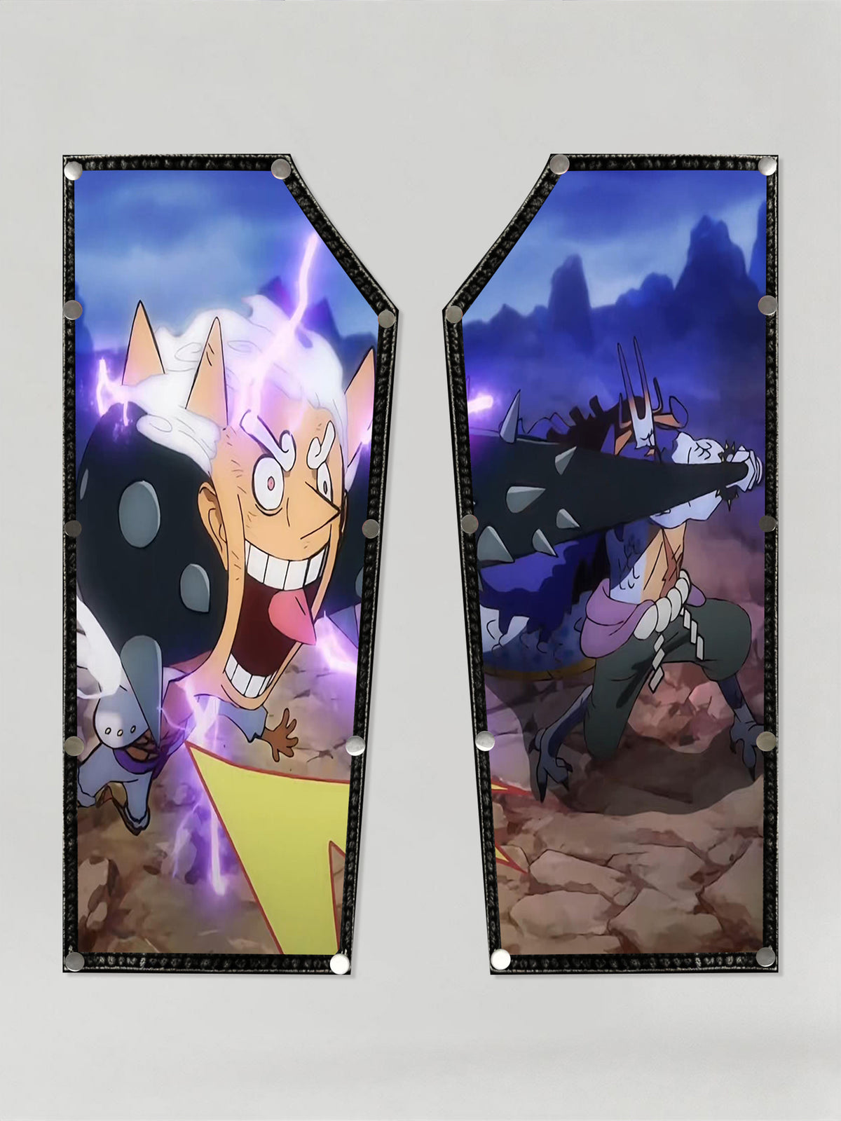 D. Luffy & Human beast form Kaido Patches