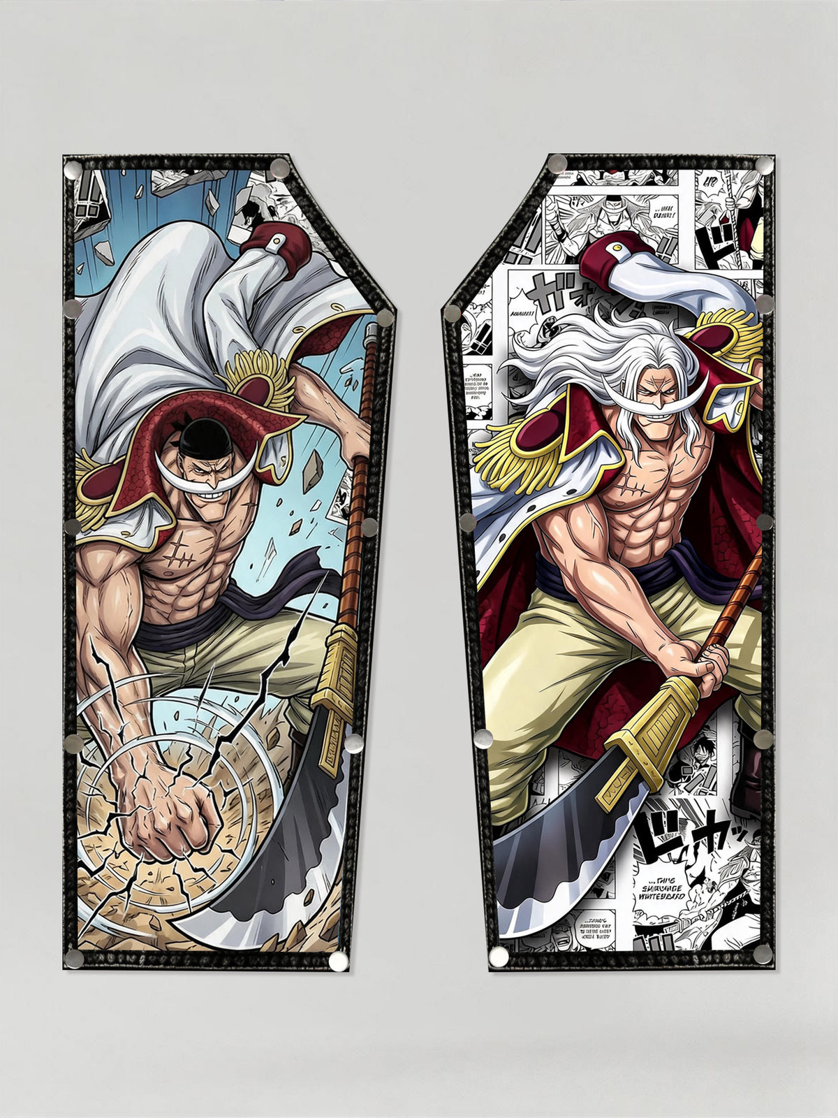 Edward Newgate Anime One Piece Patches