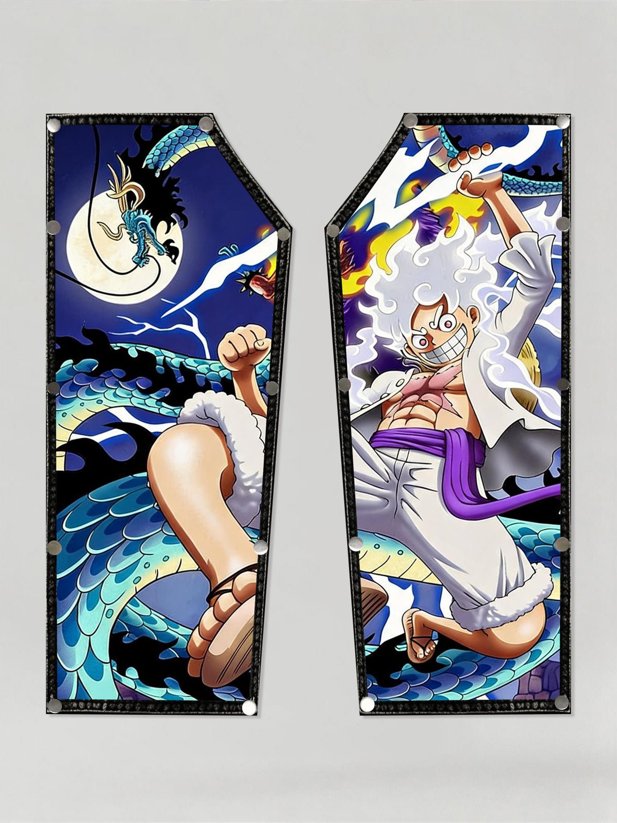 Anime Kaido vs Gear 5 Luffy fighting Patches
