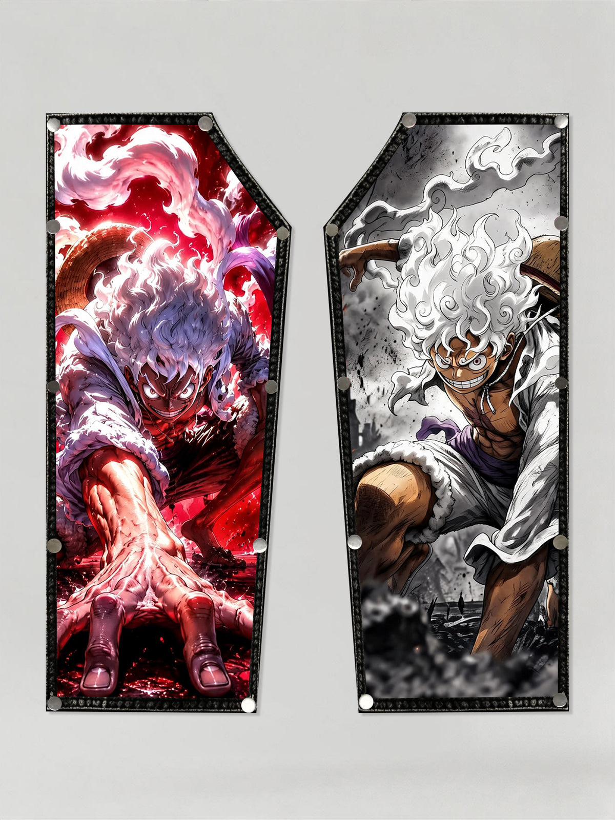 One Piece Gear 5 Luffy Coffin-shaped Patches