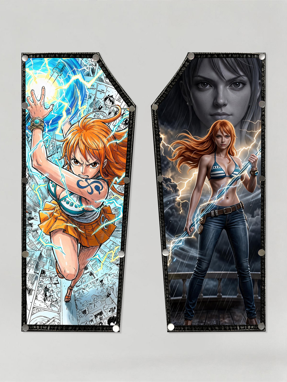 Nami Coffin-shaped Snap-on Patches
