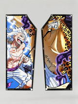 Gear 5 Luffy & Rob Lucci Snap-on Patches