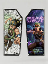 One Piece Usopp Snap-on Anime Patches