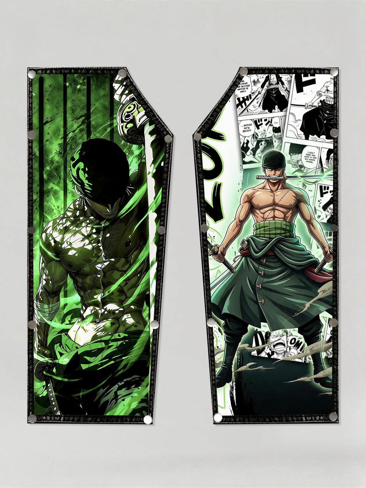 Roronoa Zoro Green Aura comics Patch