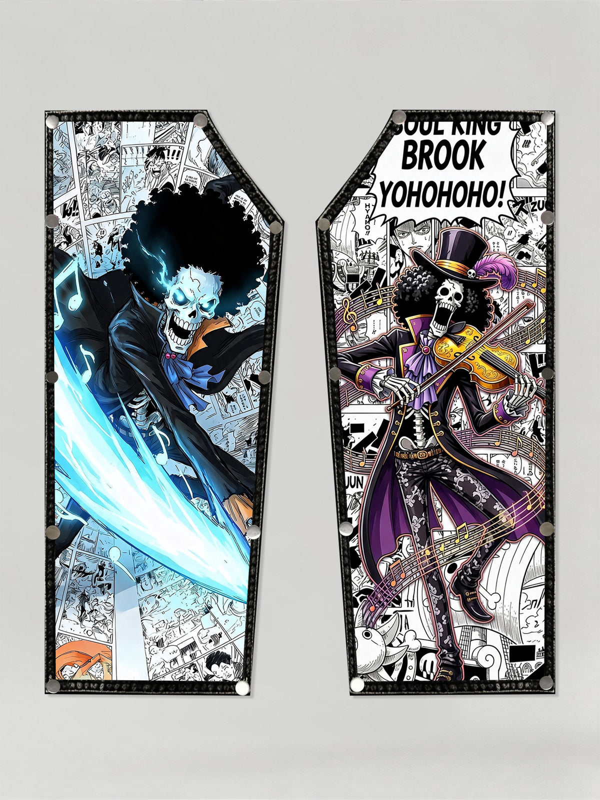 One Piece Anime Soul King Brook Patches