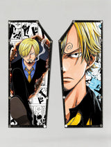 One Piece Anime Sanji Snap-on Patches