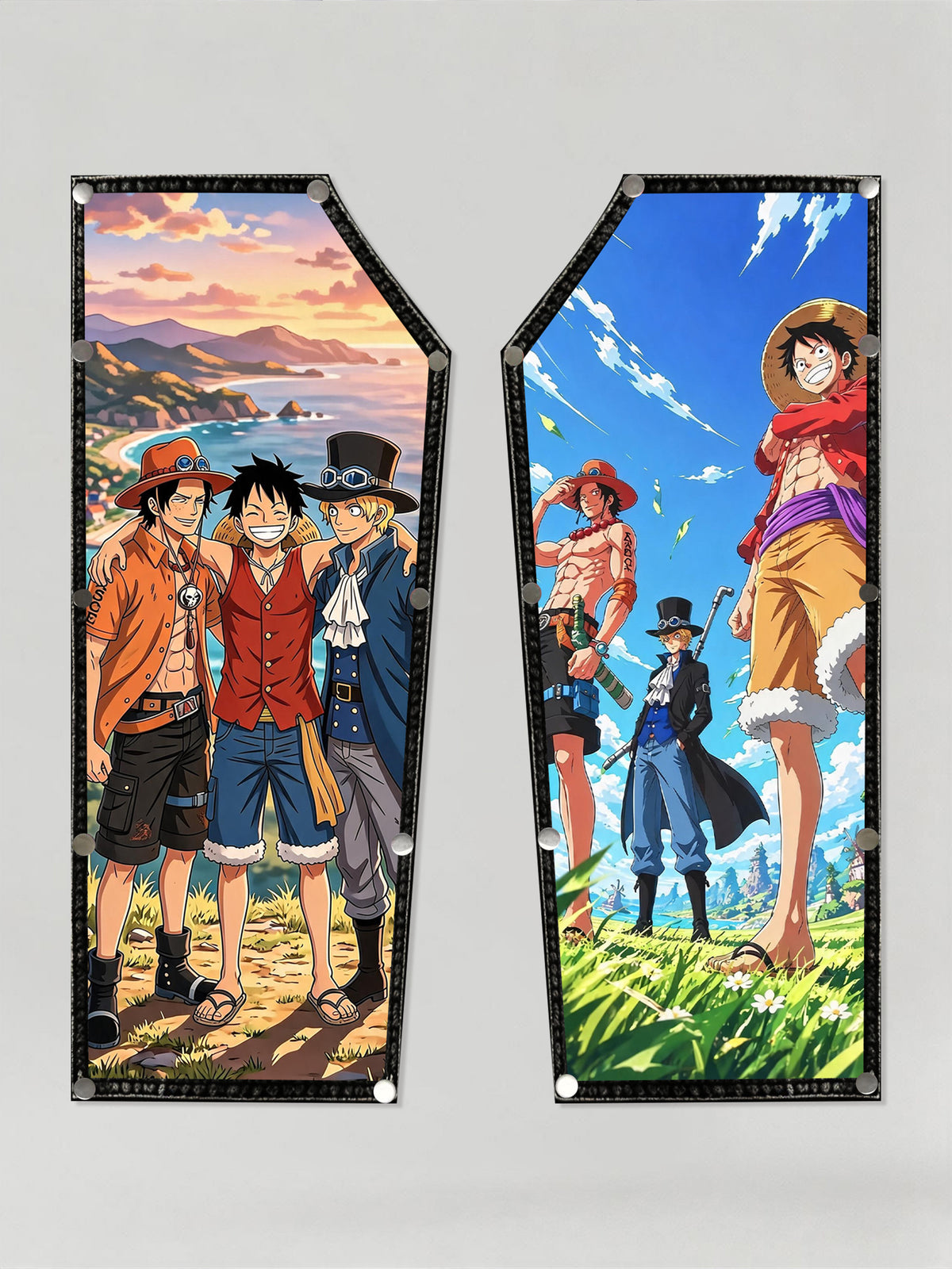 One Piece Anime ASL detachable cotton Patches