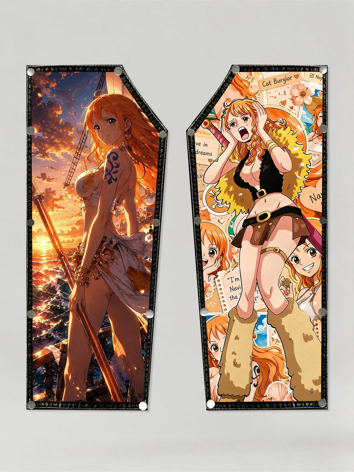 One Piece Nami Snap-on Detachable Patches