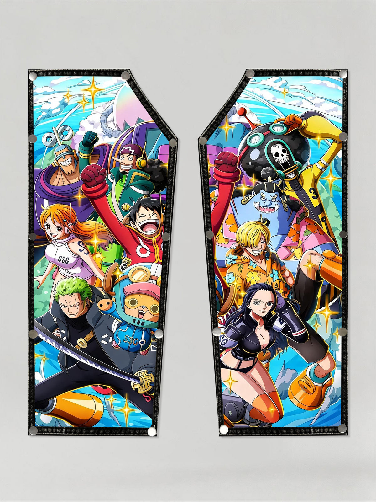 Straw Hat Pirates One Piece Anime Patches