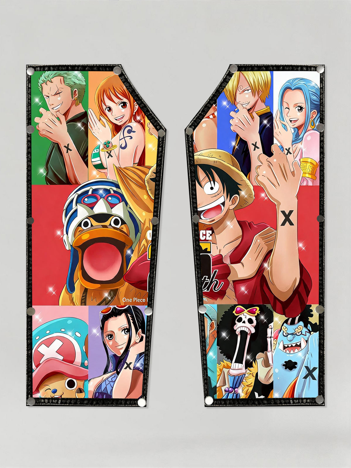 One Piece Straw Hat Crew X Mark Promise Split Patch