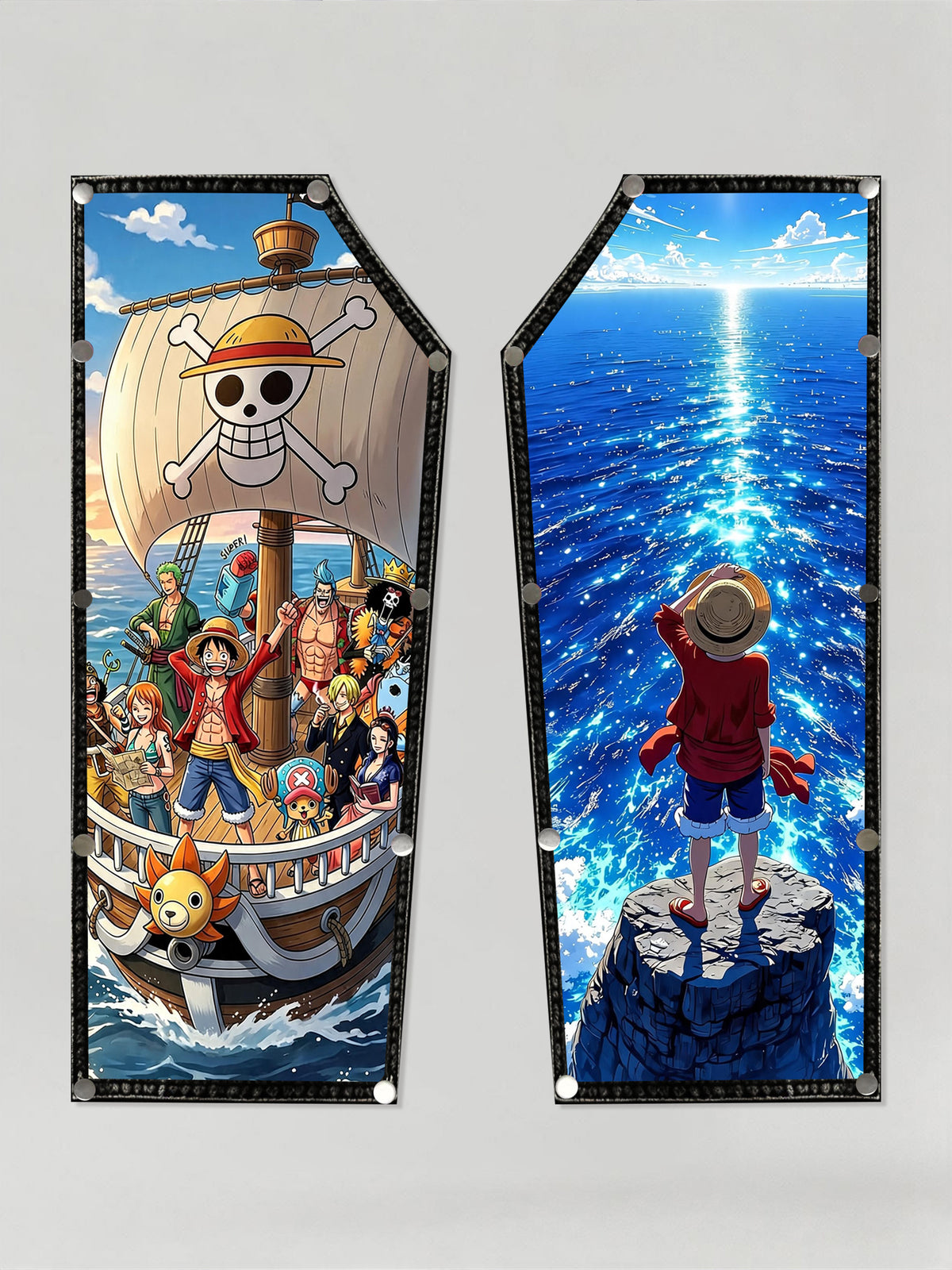 One Piece Anime entire Straw Hat crew Patches