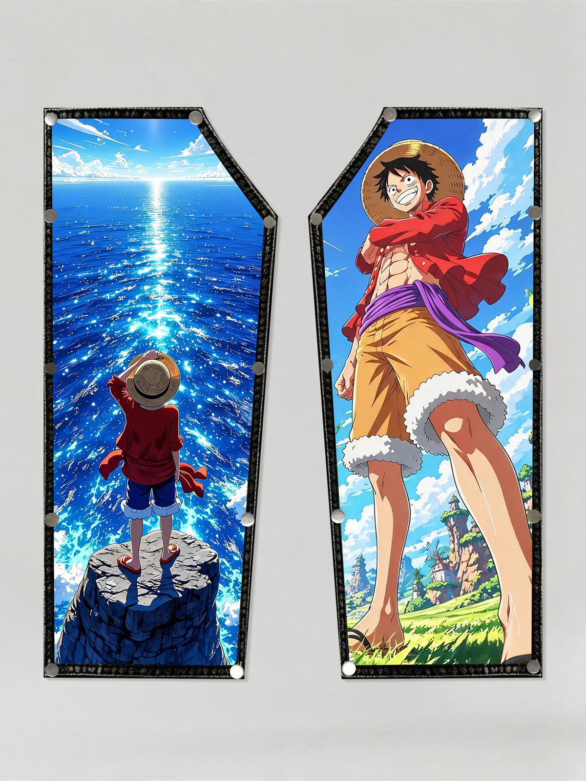 One Piece Anime Luffy’s Sea of Freedom Patches