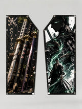 Anime Dracule Mihawk Snap-On Fabric Patches