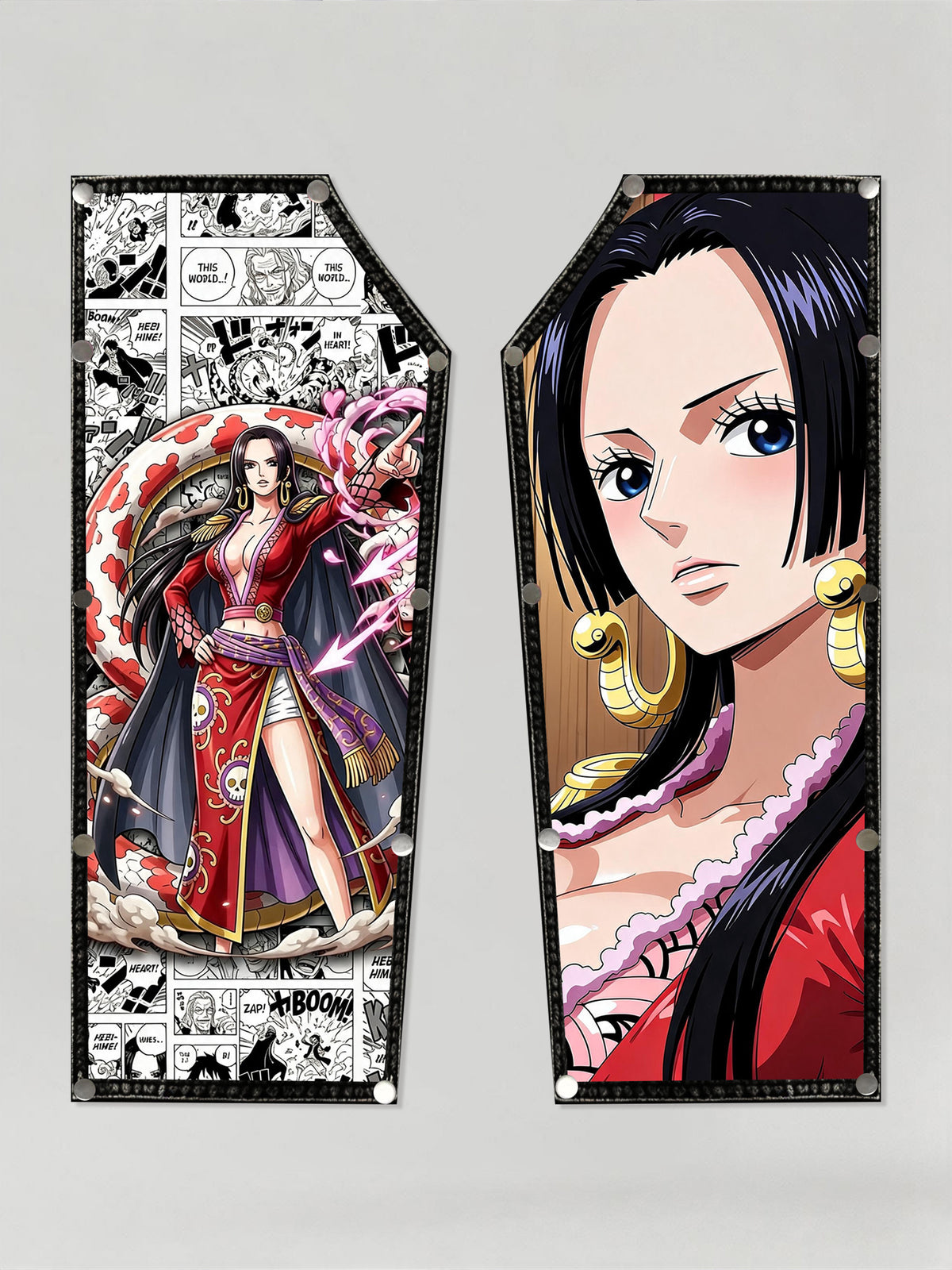 Boa Hancock One Piece Anime Snap-On Patch