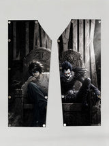 Anime Death Note L & Ryuk Snap-on Patches