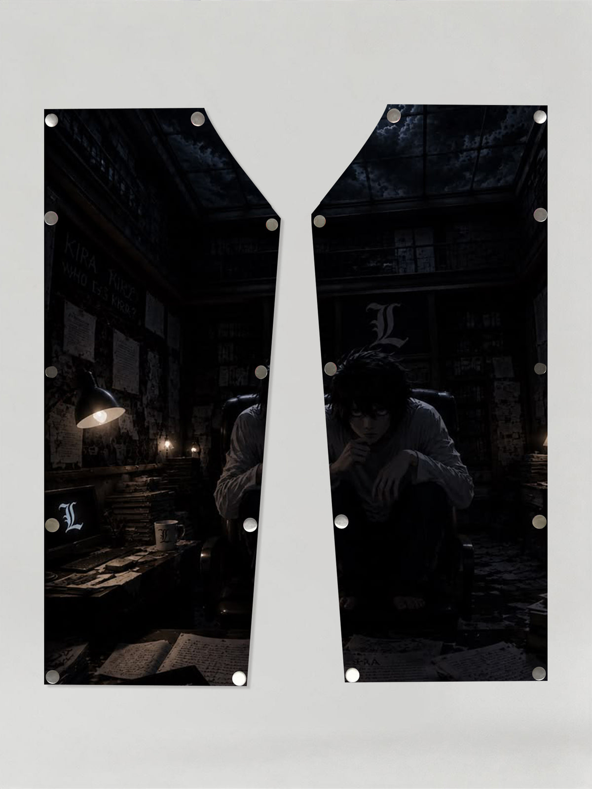 Death Note Anime Lawliet detachable Patches