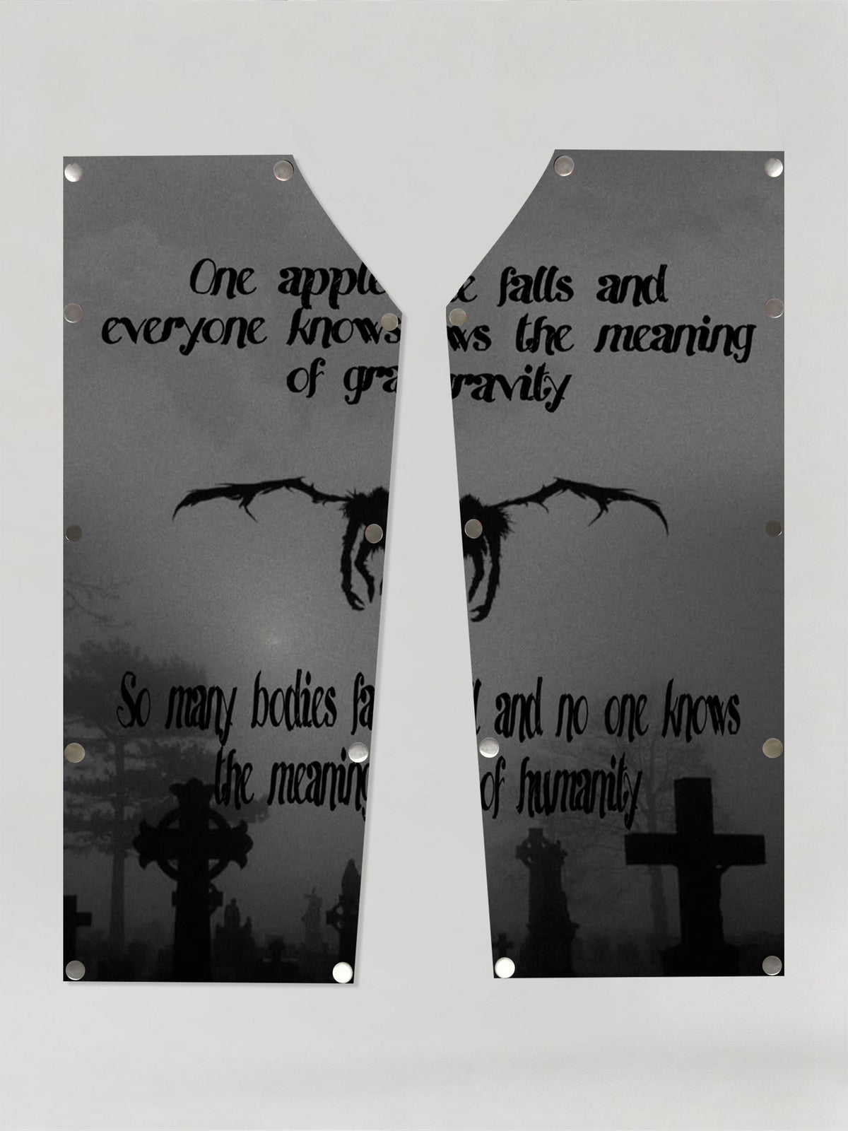 Death Note Ryuk cemetery's Poems cotton Patch