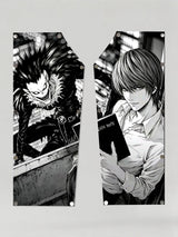 Ryuk & Light Yagami Black/White Cartoon Patch