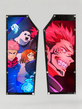 Yuji Itadori, Nobara, Panda, Maki & Sukuna Patches