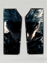 Anime Jujutsu Kaisen Gojo Satoru Dark Style Patches