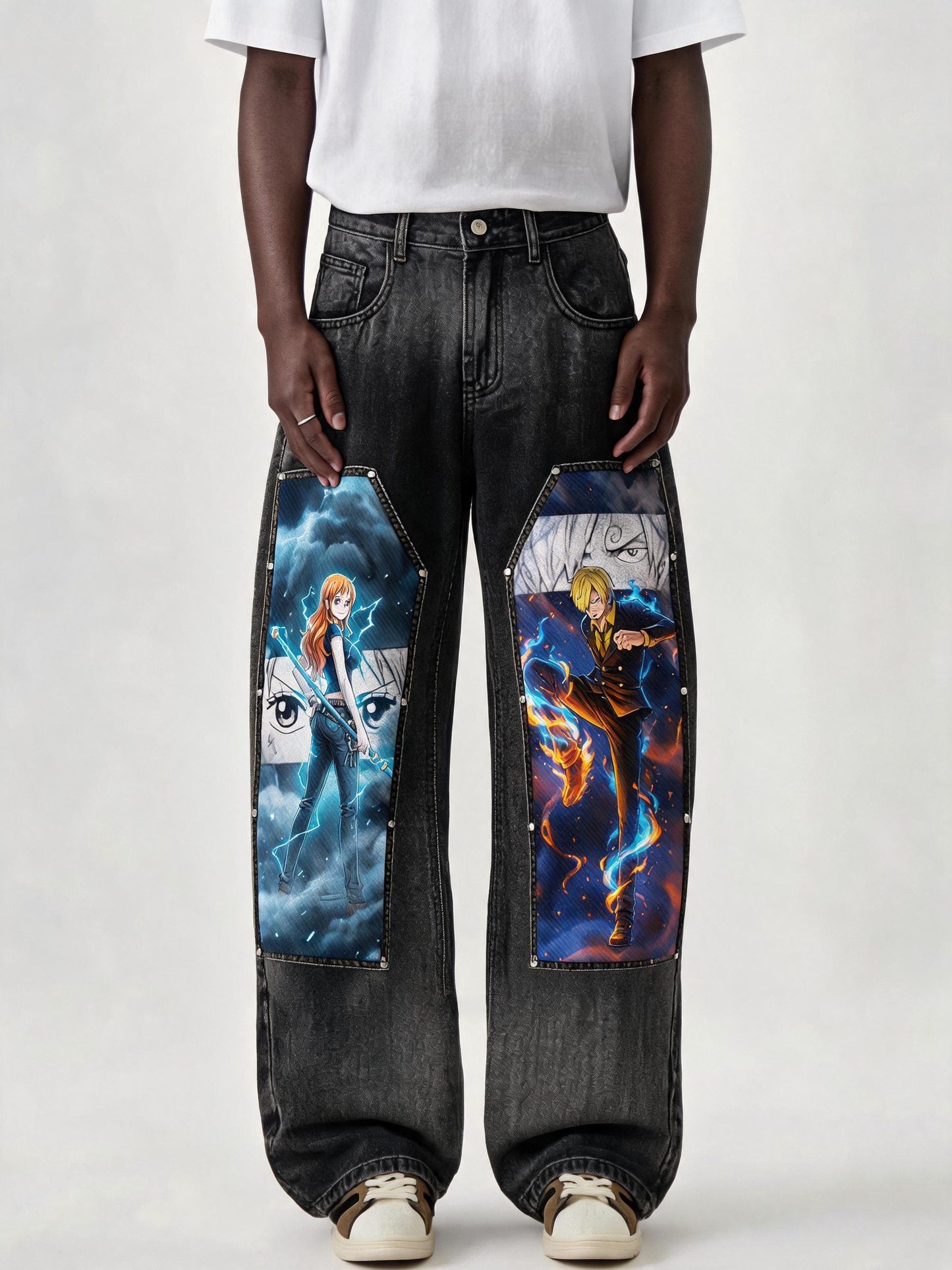 Nami & Sanji Swaps Jeans